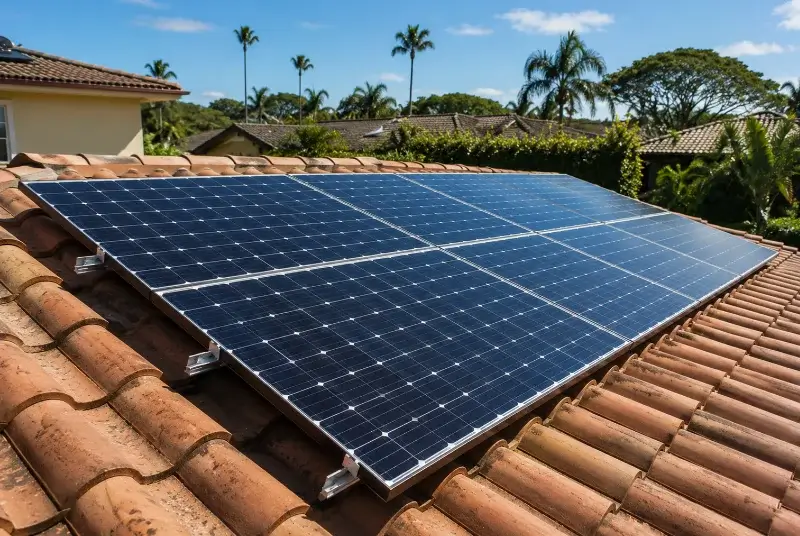 Installation de panneaux solaires à Pleugueneuc